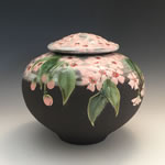 Cherry Blossom Low Jar